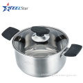 Wholesale high quality of stainless steel pots cookware set